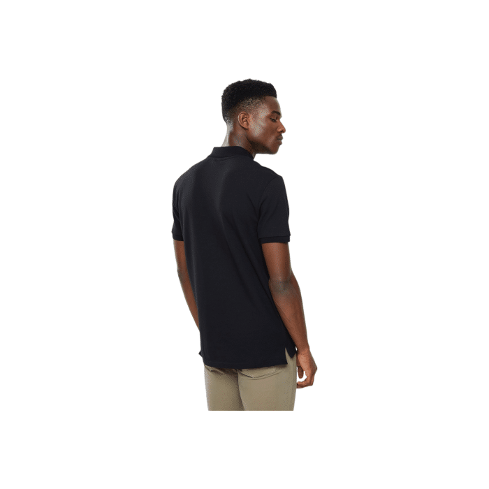 302 3C | The Polo Golfer Stretch Pique in Black S/S combines classic design with a modern slim fit, making it a versatile addition to any wardrobe. Crafted from high-quality materials, this polo ensures both comfort and style for any occasion.