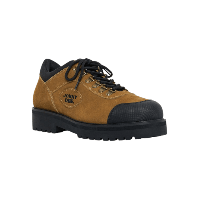 55 68B | The Jonathan D Huke shoes in Brown and Black seamlessly blend sophistication and comfort, making them perfect for any occasion. Crafted with premium materials and a sleek design, these shoes offer unmatched durability and style.