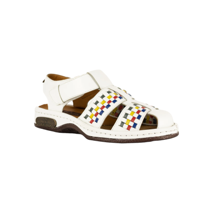 Omega Sandals Sjava Soft Saddle White/Multi