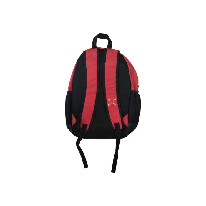 703 7A | The Cutty Backpack Titus in Red and Black is designed for both style and practicality, offering ample space and a sleek aesthetic for everyday use. With its durable construction and multiple compartments, it effortlessly combines function and fashion, making it ideal for work, travel, or casual outings