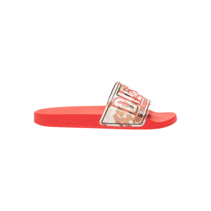 Diesel Mayemi Pool Slide Multi Red