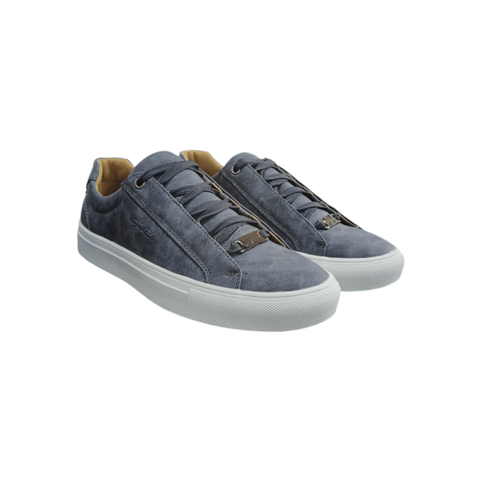 970 26B | Step into effortless style with the Gino Paoli Ben Sneaker in Denim Blue, crafted from durable synthetic material. These sneakers offer a sleek, contemporary design perfect for everyday wear, combining comfort and versatility to elevate your casual look.