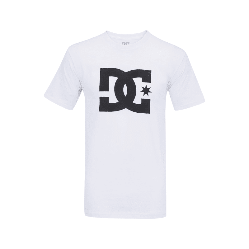 DC Star Logo S/S White/Black