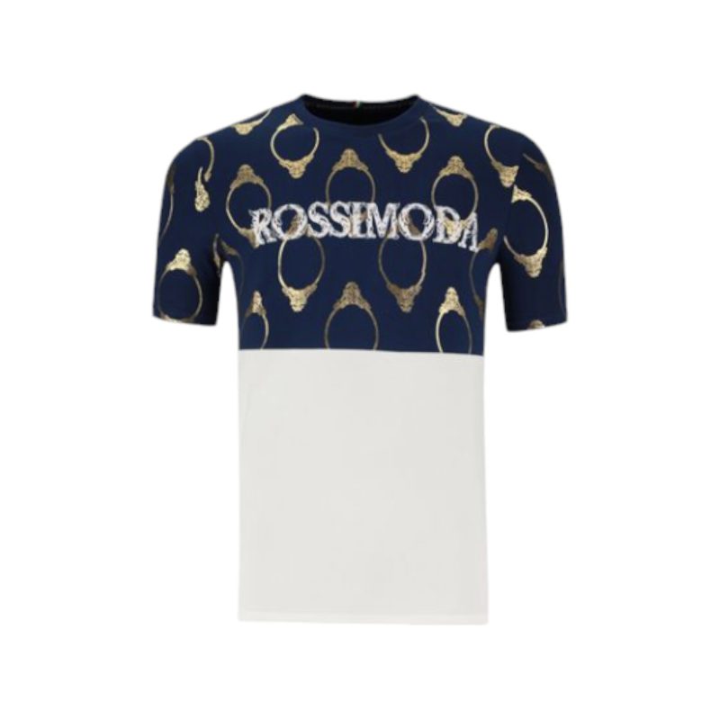 Rossimoda Crew Foglia Blue/White