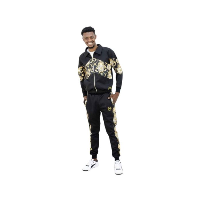 Rossimoda Tracksuit Floreale Black/Gold