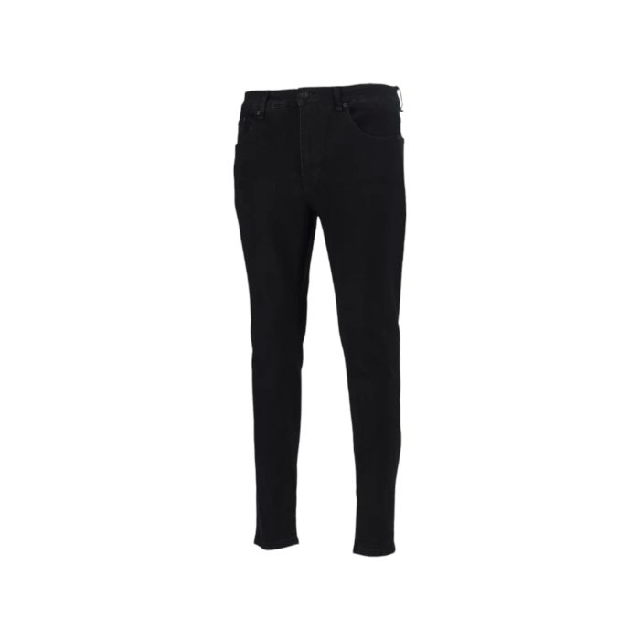 13 7B | The Rossimoda Jeans Skinny Black offer a sleek, figure-flattering fit designed to enhance your silhouette while providing lasting comfort. Made from high-quality, slightly stretchy fabric, these jeans move with your body, ensuring ease of wear throughout the day. Their timeless black color makes them a versatile wardrobe staple, perfect for both casual outings and more polished, dressed-up occasions.