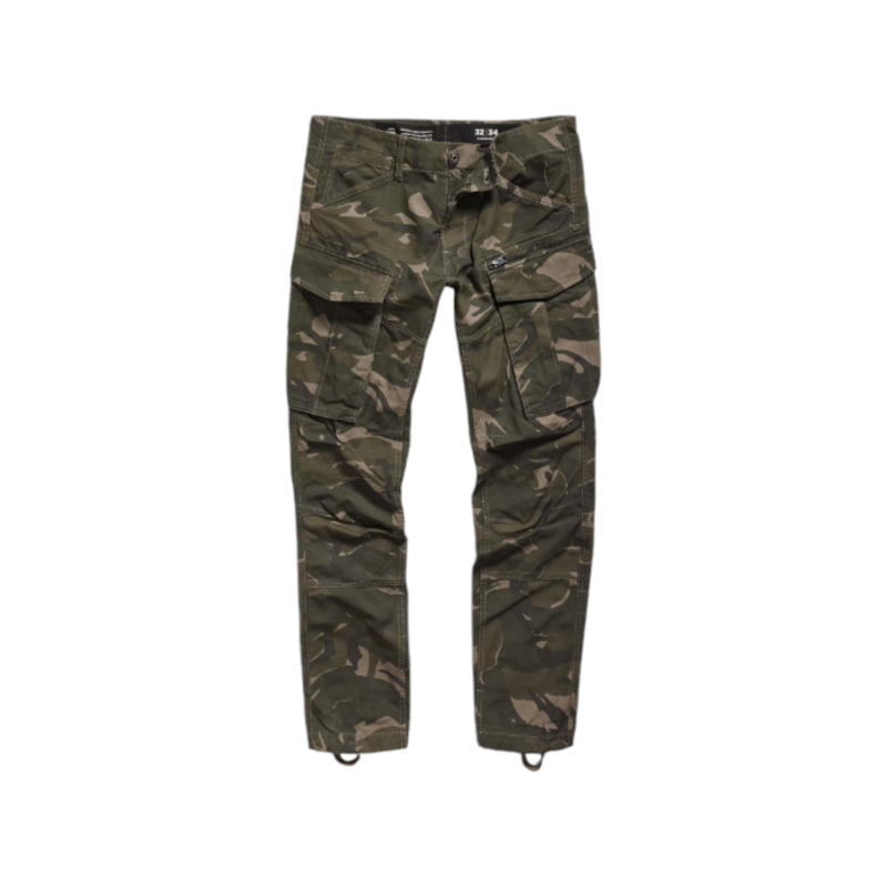 G Star Rovic Zip 3D Regular Tapered Olive Camo