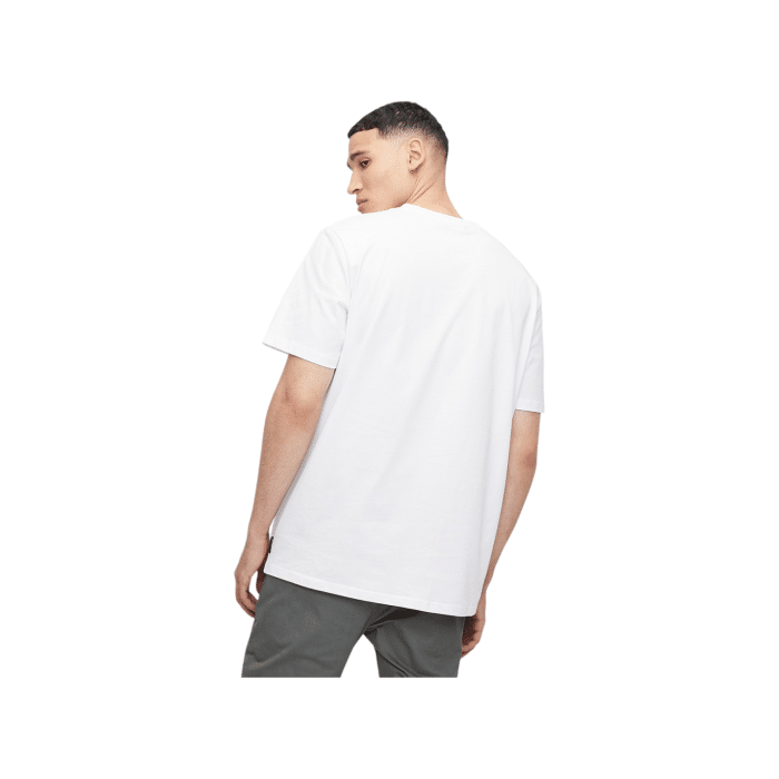 47 12B | The Jonathan D T-Shirt Celer in White offers a sleek, minimalist design crafted from soft, breathable cotton, providing both comfort and durability for everyday wear. Its versatile White hue and classic fit make it a perfect choice for effortless style, whether dressed up or down.