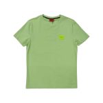 Enrico Coveri T-Shirt Small Chest Logo Lime Green