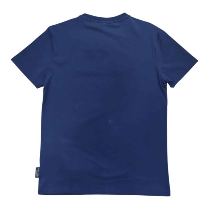 559 117 B | The <strong>Enrico Coveri T-Shirt with 3D Stand Out Logo in Dark</strong> <strong>Blue</strong> combines bold design with modern sophistication, offering a unique textured logo that adds depth and visual interest. Crafted from high-quality, breathable fabric, this t-shirt ensures all-day comfort while maintaining a sleek, slim-fit silhouette that flatters a variety of body types. With its versatile dark shade and eye-catching 3D logo, it seamlessly transitions from casual daytime wear to a more polished, smart-casual look, making it a standout addition to any wardrobe