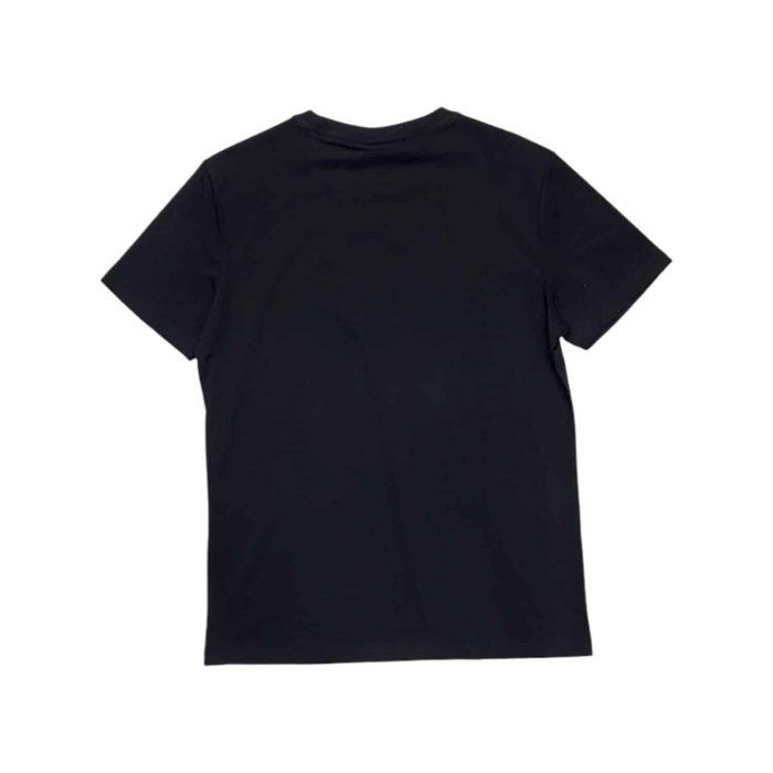 559 125 B | The <strong>Enrico Coveri T-shirt Stud Print Black</strong> offers a bold and modern twist on a classic design, featuring eye-catching stud details that add texture and edge to the sleek black canvas. Crafted from a soft, breathable cotton-polyester blend, this t-shirt ensures all-day comfort while maintaining its shape and durability even after multiple washes. Perfect for versatile styling, it can be effortlessly paired with jeans for a casual look or dressed up with tailored pants for a more refined outfit, making it a standout addition to any wardrobe.