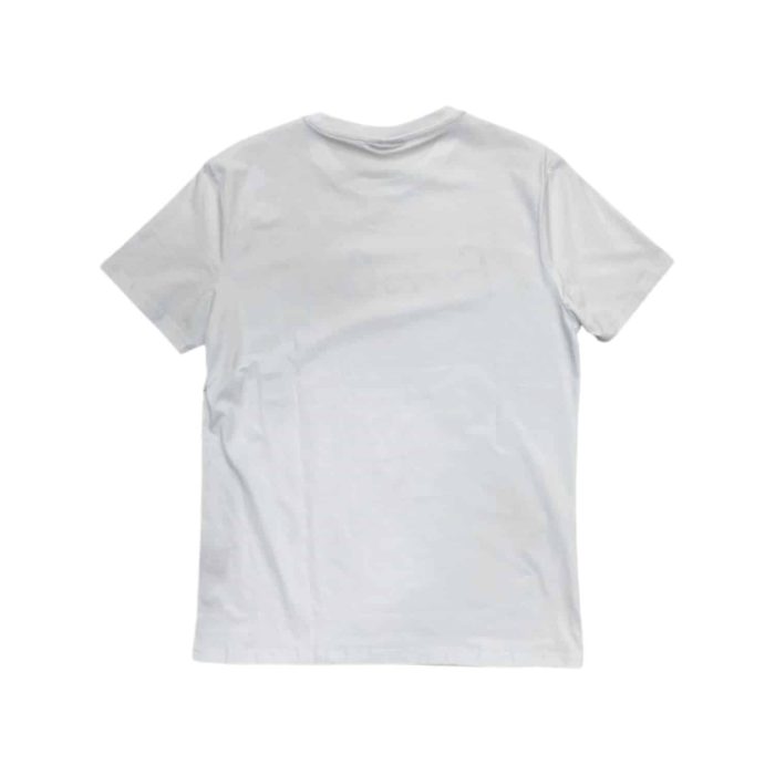 559 127 B 1 | The <strong>Enrico Coveri T-shirt Stud Print White </strong>offers a bold and modern twist on a classic design, featuring eye-catching stud details that add texture and edge to the sleek black canvas. Crafted from a soft, breathable cotton-polyester blend, this t-shirt ensures all-day comfort while maintaining its shape and durability even after multiple washes. Perfect for versatile styling, it can be effortlessly paired with jeans for a casual look or dressed up with tailored pants for a more refined outfit, making it a standout addition to any wardrobe.