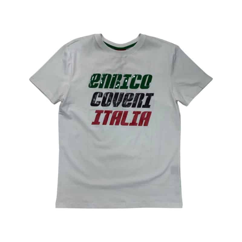 Enrico Coveri T-shirt Triple Logo White