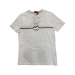 Enrico Coveri T-Shirt with Zig-Zag Stripe Print White