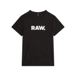 G Star Crew Holorn R T S/S Black