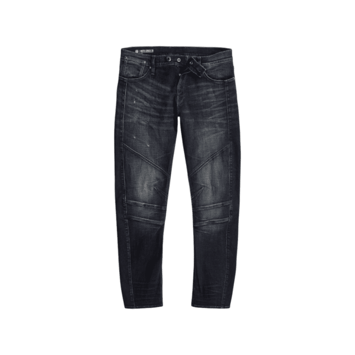 G Star Jeans Moto Cross 3D Slim Worn In Blue