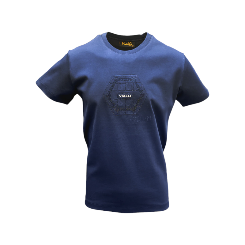 Vialli T-Shirt Intense Navy