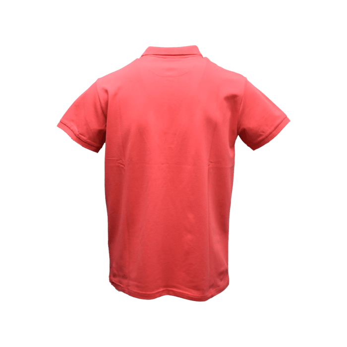 941 20A | The Vialli Golfer Dollar in Red S/S combines classic design with a modern slim fit, making it a versatile addition to any wardrobe. Crafted from high-quality materials, this polo ensures both comfort and style for any occasion.