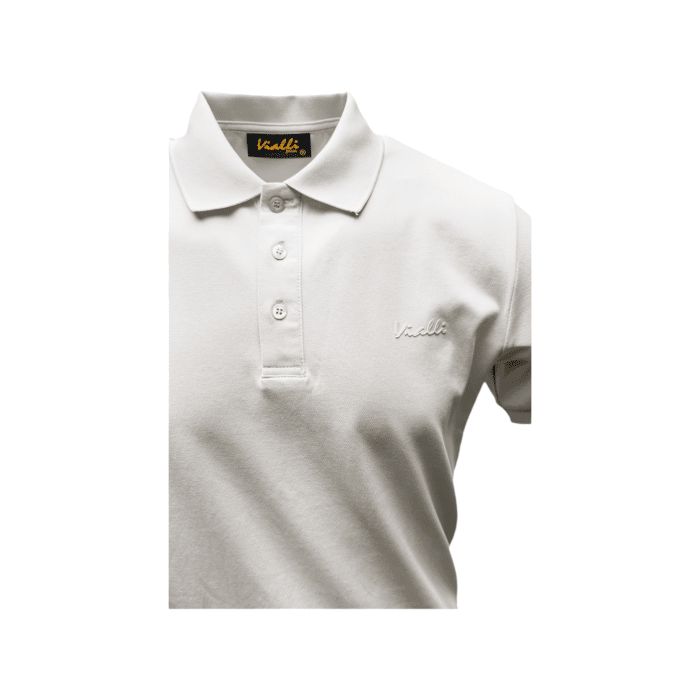 941 21B | The Vialli Golfer Dollar in Light Grey S/S combines classic design with a modern slim fit, making it a versatile addition to any wardrobe. Crafted from high-quality materials, this polo ensures both comfort and style for any occasion.