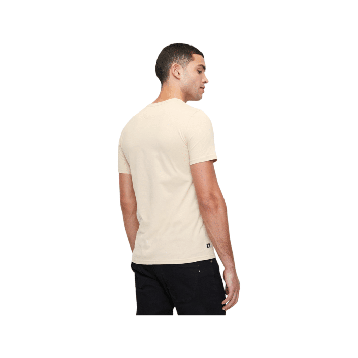 303 123A | The Polo T Shirt Embossed SS Stone offers a modern twist on classic polo style with its unique embossed design that adds subtle texture and sophistication. Crafted from high-quality, breathable fabric, this polo ensures superior comfort and durability, making it perfect for all-day wear. Its versatile stone color and tailored fit make it an excellent choice for both casual outings and smart-casual occasions, effortlessly combining style and practicality.