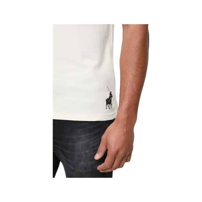 303 124 D | The Polo T-Shirt PJC Logo SS in Off White combines casual sophistication with subtle branding, making it an ideal choice for everyday wear. Crafted from premium-quality cotton, it features a soft, breathable fabric that ensures all-day comfort, while its tailored fit and short sleeves offer a sleek yet relaxed look. The minimalist off-white shade is complemented by the understated PJC logo, adding a touch of elegance to this versatile wardrobe staple.