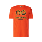 Diesel Shirt T-Just E18 Edge Orange