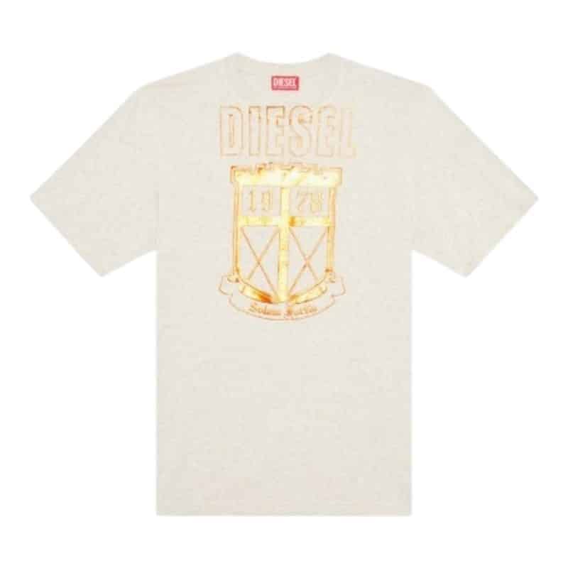 Diesel T Shirt T-Just L12 Oatmeal