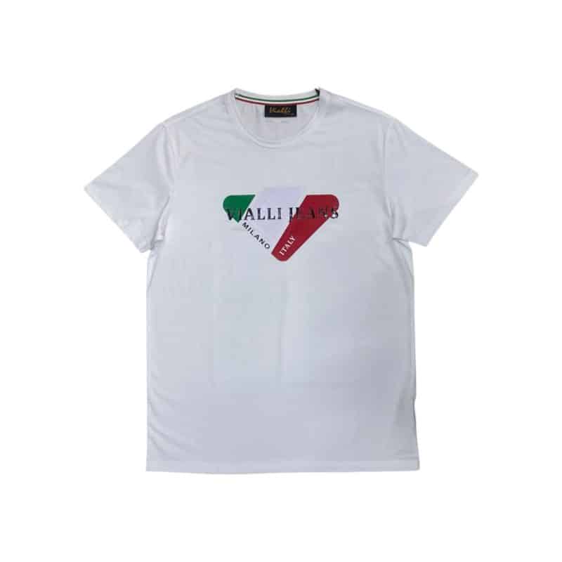 Vialli T Shirt Expall White