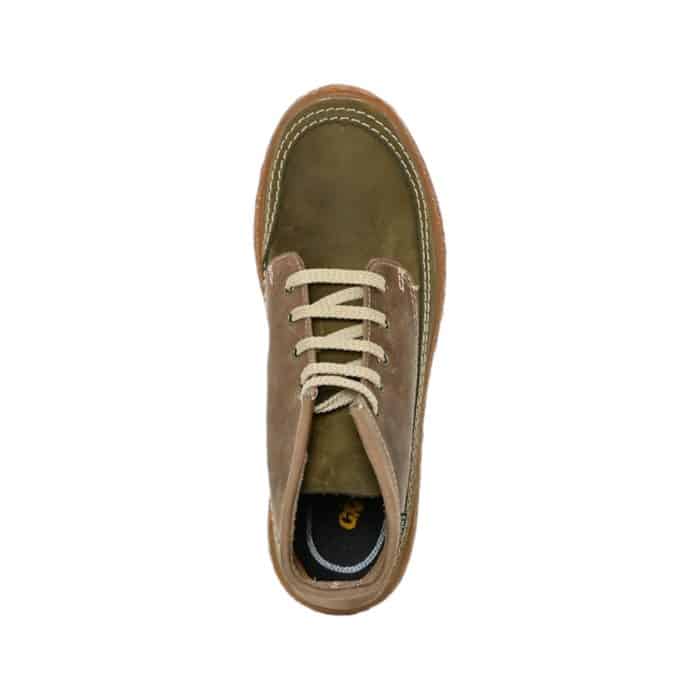 106 26B | The Grasshoppers Oregan Sneakers in Olive/Putty Sandiego combine casual style with superior comfort, featuring a lightweight canvas upper in a neutral olive tone accented by subtle putty details. Designed for all-day wear, they offer a cushioned footbed, padded collar, and flexible outsole that support natural movement while keeping your feet comfortable. With a convenient slip-on design and a commitment to sustainable materials, these sneakers are perfect for effortless, eco-conscious everyday living.