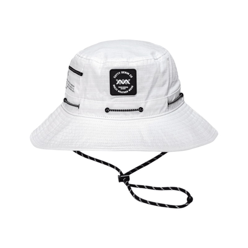 Cutty Bucket Hat Aurora Big White