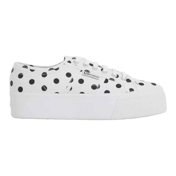 Superga 2790 Polkadots White-Black