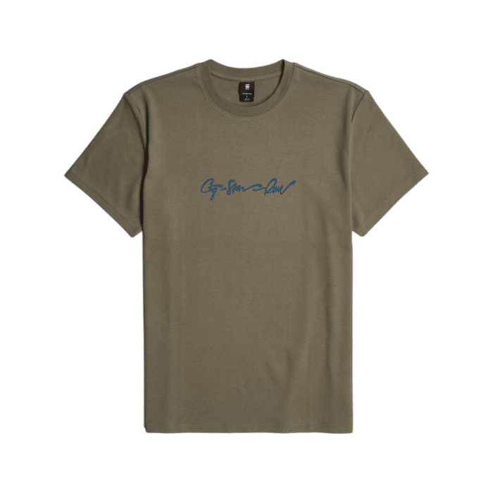 G Star T-Shirts G-Script Turf