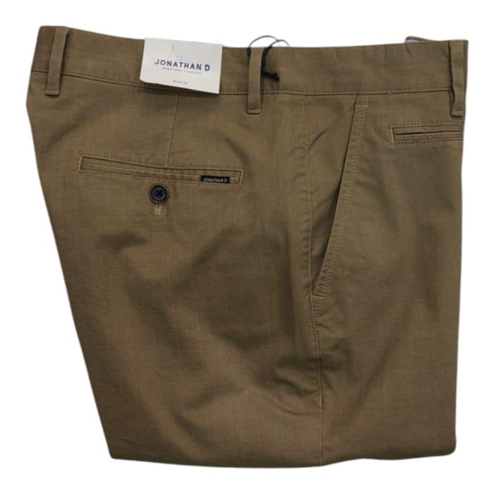 331 3 C rotated | The JD Chino Pacino Stone is a versatile wardrobe staple that effortlessly blends timeless style with all-day comfort. Crafted from premium cotton with a touch of stretch, these slim-fit chinos offer a flattering silhouette and unmatched ease of movement for any occasion. Featuring a neutral stone color, durable stitching, and practical details like deep pockets, they are perfect for transitioning seamlessly between casual and professional looks.