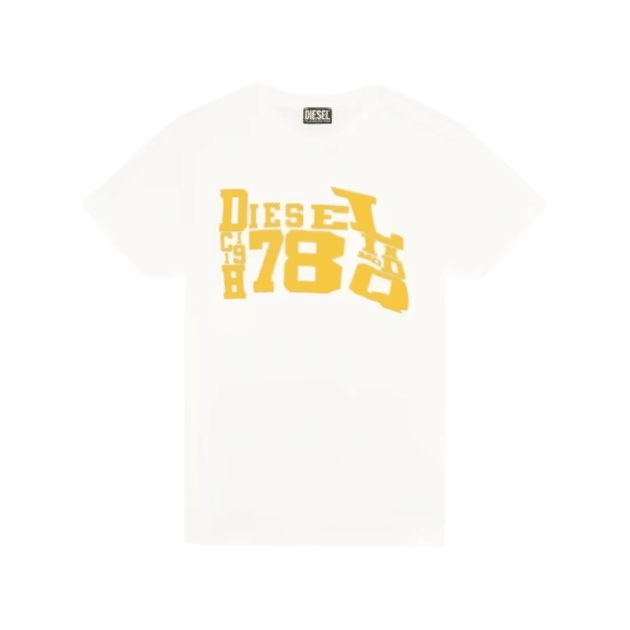 Diesel T-Shirt T-Diegor G7 White/Orange