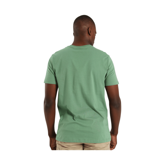 303 1CC | Stay effortlessly cool with the Polo Men’s Essential Crew Neck Short Sleeve Tee in Green. Crafted for comfort and versatility, this soft, breathable tee features a classic crew neck design and a flattering fit. Perfect for casual outings or layering, it’s a wardrobe staple for everyday wear.