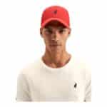 Polo Cap 6 Panel Classic Peak Red