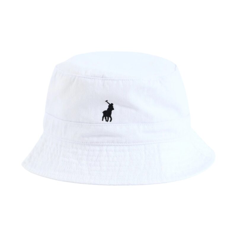 Polo Sydney Twill Bucket Hat White