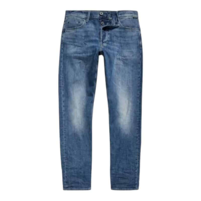 G Star Jeans Triple A Regular Straight Faded Denim