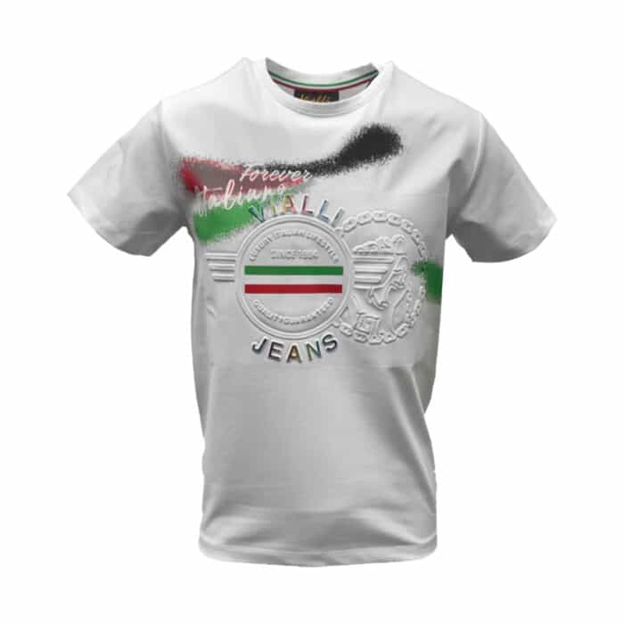 Vialli T-Shirt Jaison White