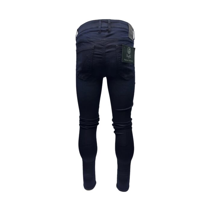 939 44 A | The Vialli Jeans Chadrick Schelentrico Skinny Dark Denim is a sleek and sophisticated wardrobe essential, designed to offer a modern skinny fit that perfectly contours to the body while providing ultimate comfort and flexibility. Crafted from a premium cotton blend, the dark indigo denim exudes a rich, versatile appeal, making it suitable for both casual and semi-formal occasions, with durability and breathability that ensures all-day wearability. With its refined detailing, including branded accents and a carefully constructed waistband, these jeans are the perfect balance of style, practicality, and luxury, offering endless pairing options for a variety of looks.