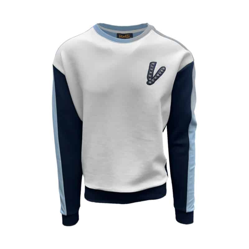 Vialli Sweat Top Giovani White