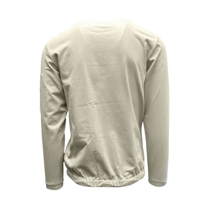 950 30 A | The Vialli Sweater Top Gopro in Beige is a premium blend of sophistication and comfort, featuring a versatile neutral hue that effortlessly complements both casual and formal outfits while ensuring a timeless appeal. Crafted from high-quality, breathable fabric, this sweater offers a luxuriously soft feel against the skin, a tailored fit that enhances your silhouette, and ribbed cuffs and hems for a refined touch, making it an ideal layering piece for all seasons. Designed for practicality and style, its pullover design and classic crew neckline provide ease of wear, while its durable construction ensures long-lasting elegance, making it a must-have staple in any modern wardrobe.